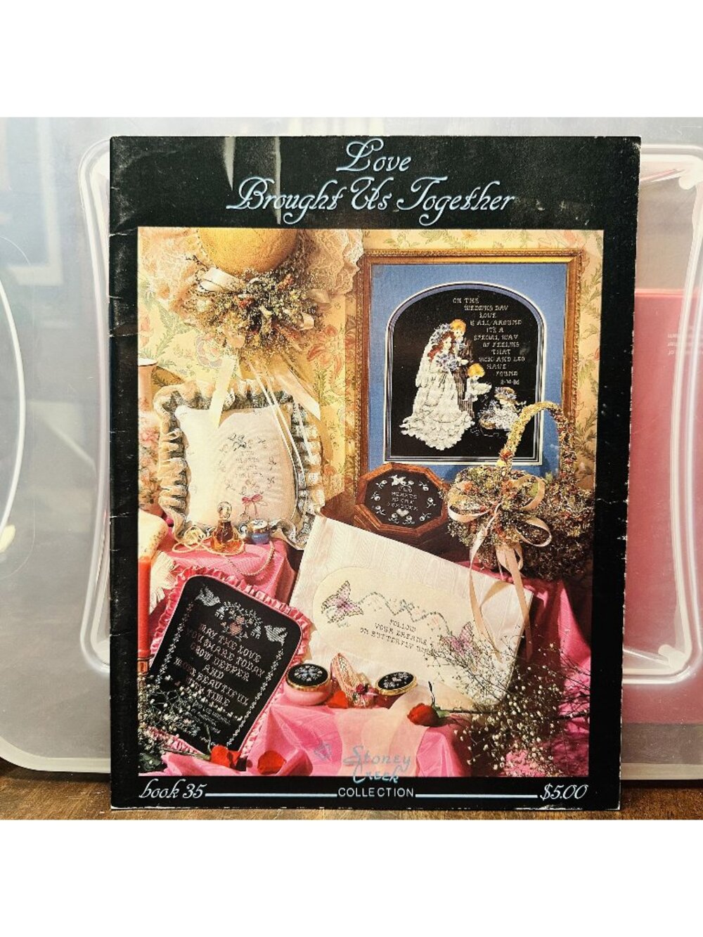 Love Brought Us Together Cross-Stitch Pattern Book By Stoney Creek Collection